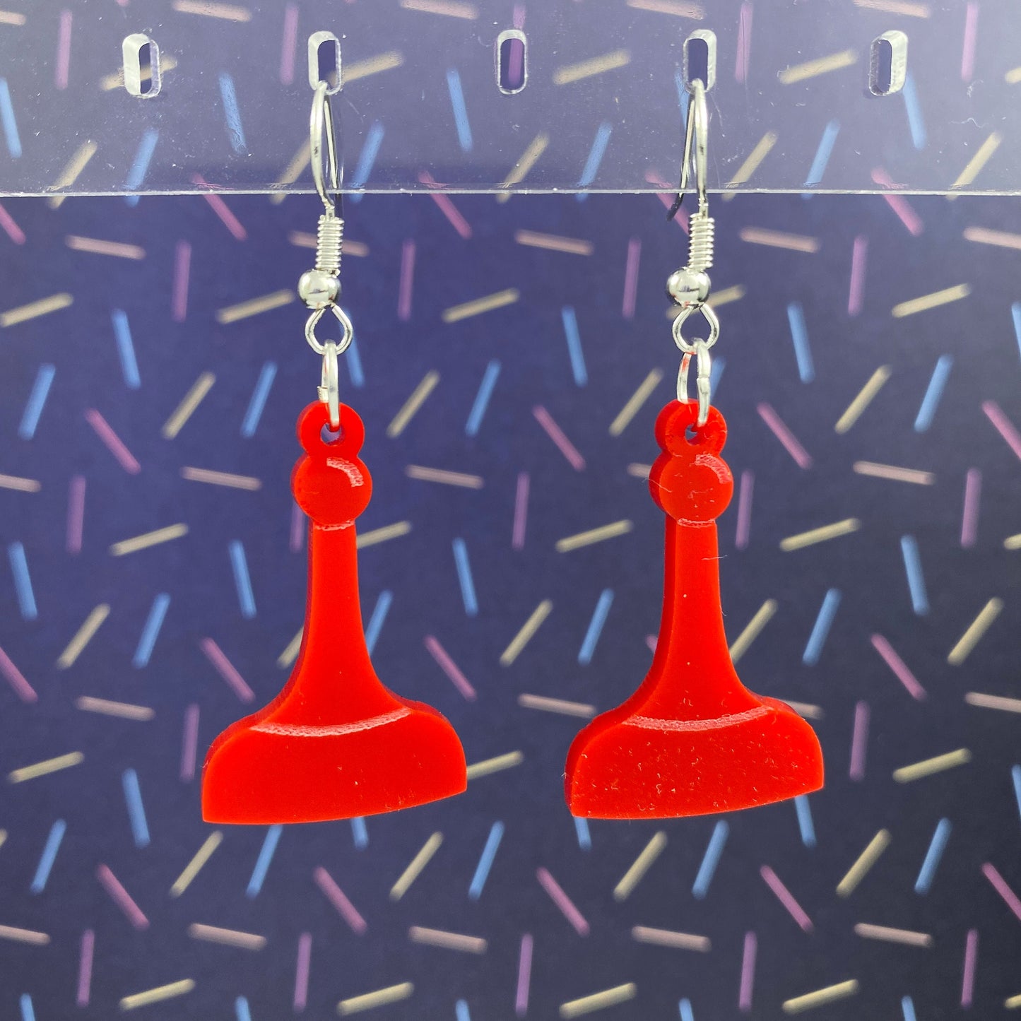 Sorry Piece Dangle Earrings