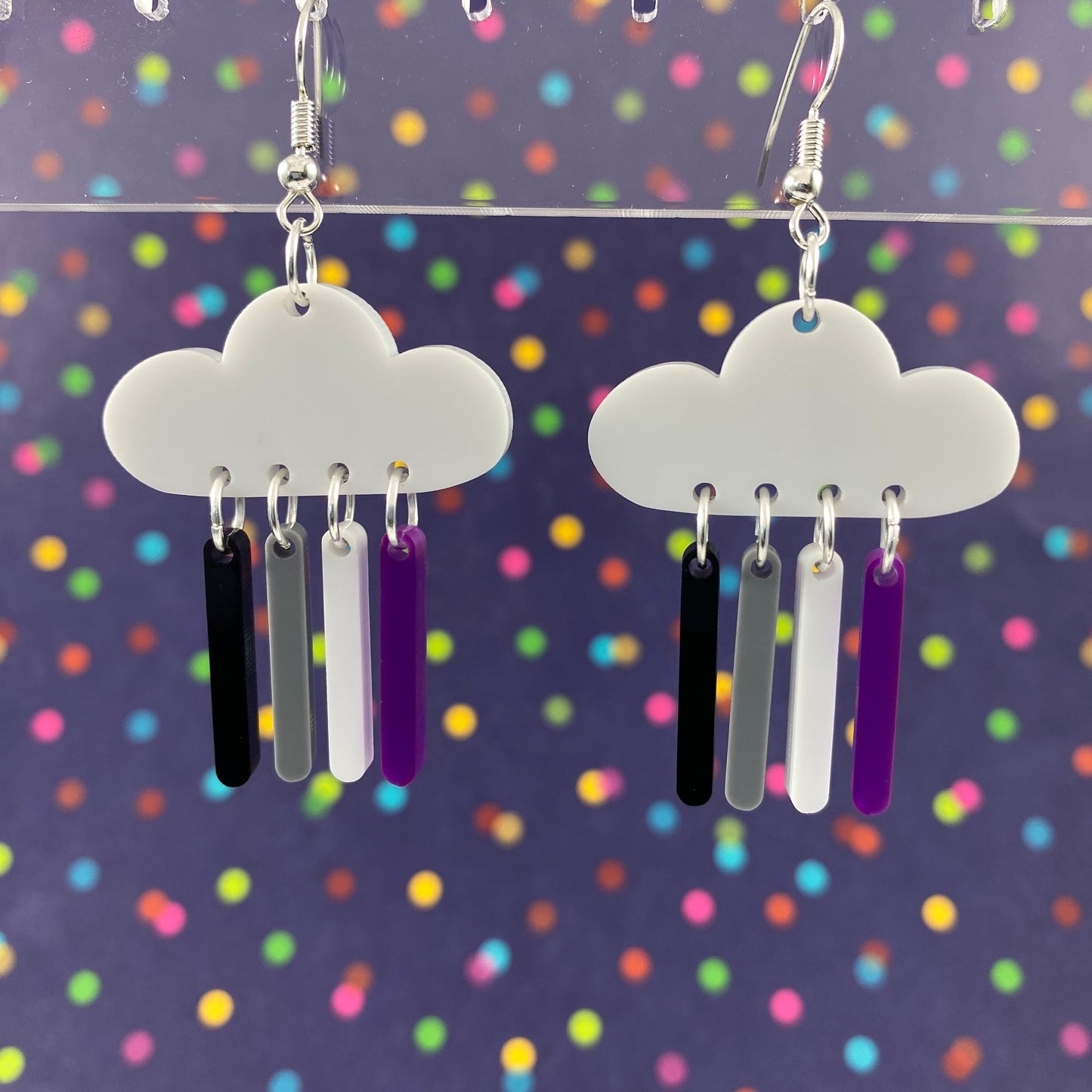 LGBTQ+ Flag Dangle Earrings
