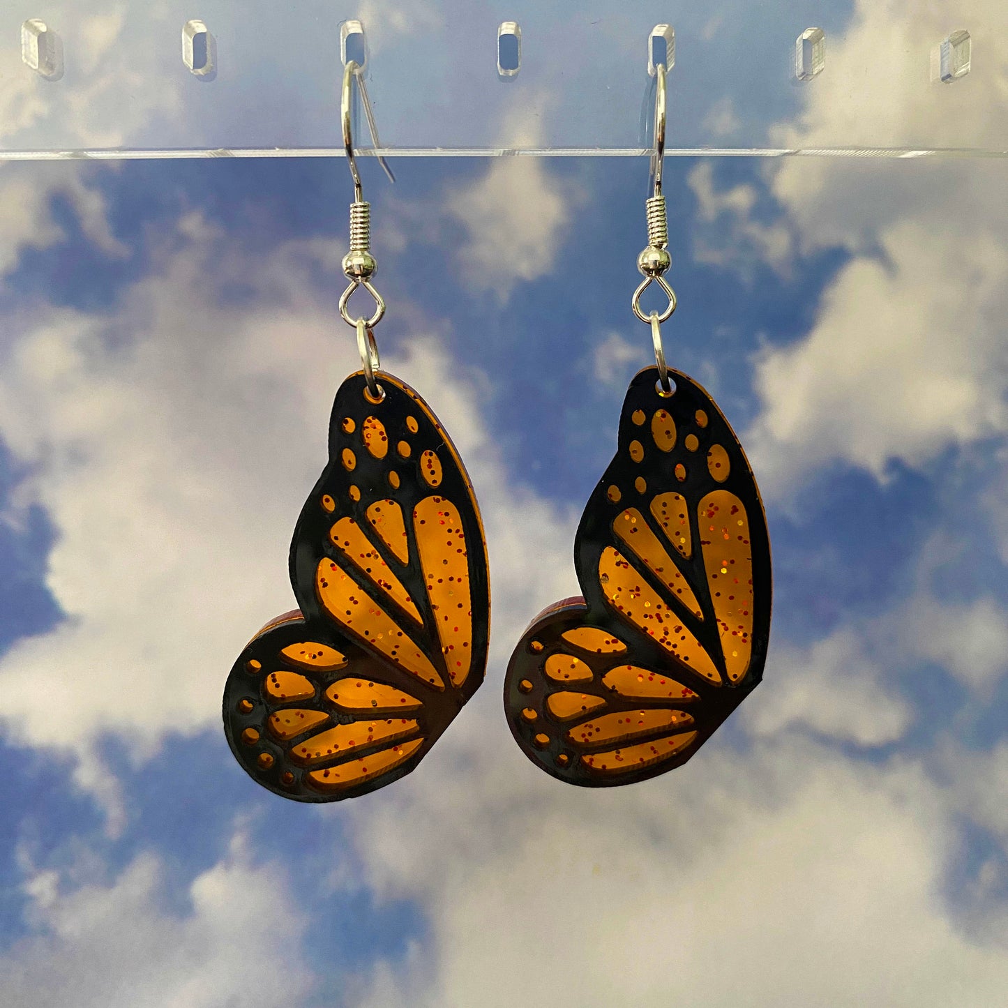 Butterfly Wing Dangle Earring