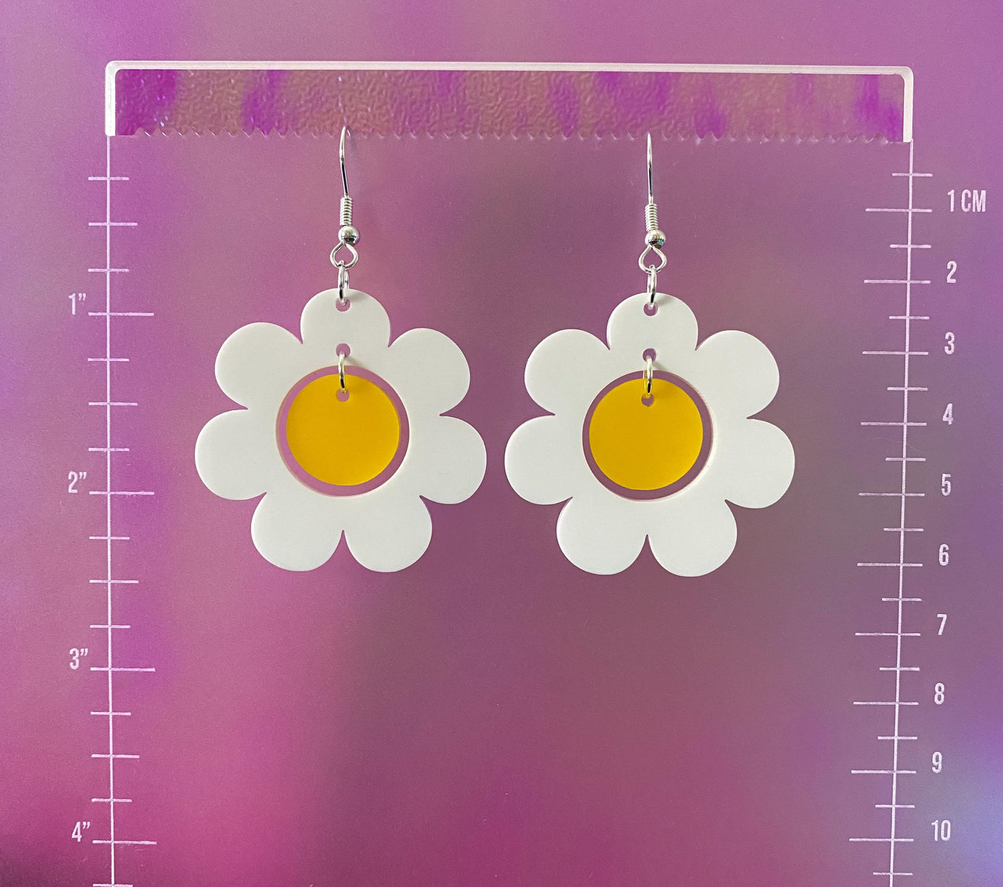 Crazy Daisy Dangle Earrings