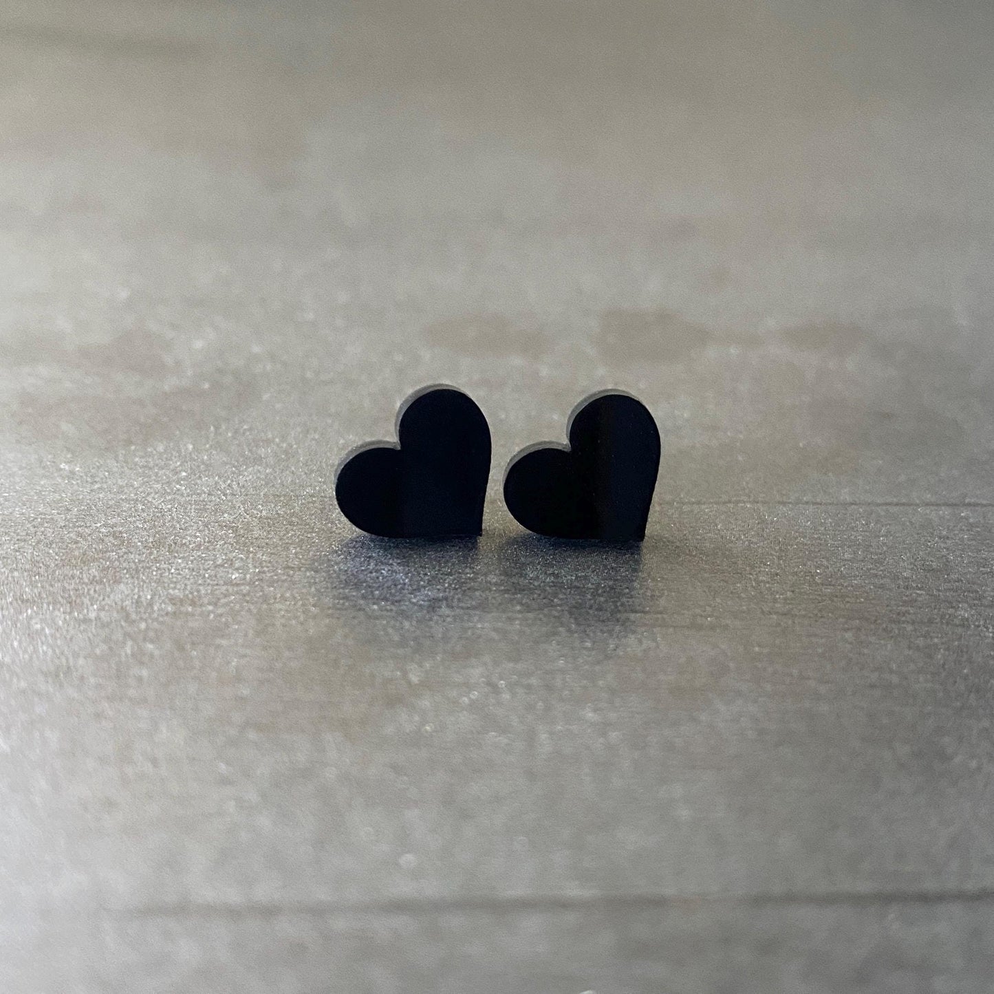Colorful Heart Stud Earrings