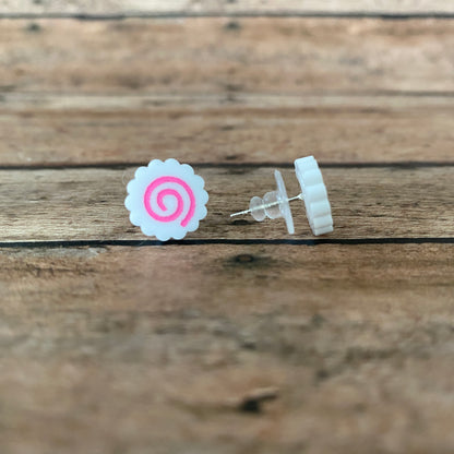 Narutomaki Stud Earrings