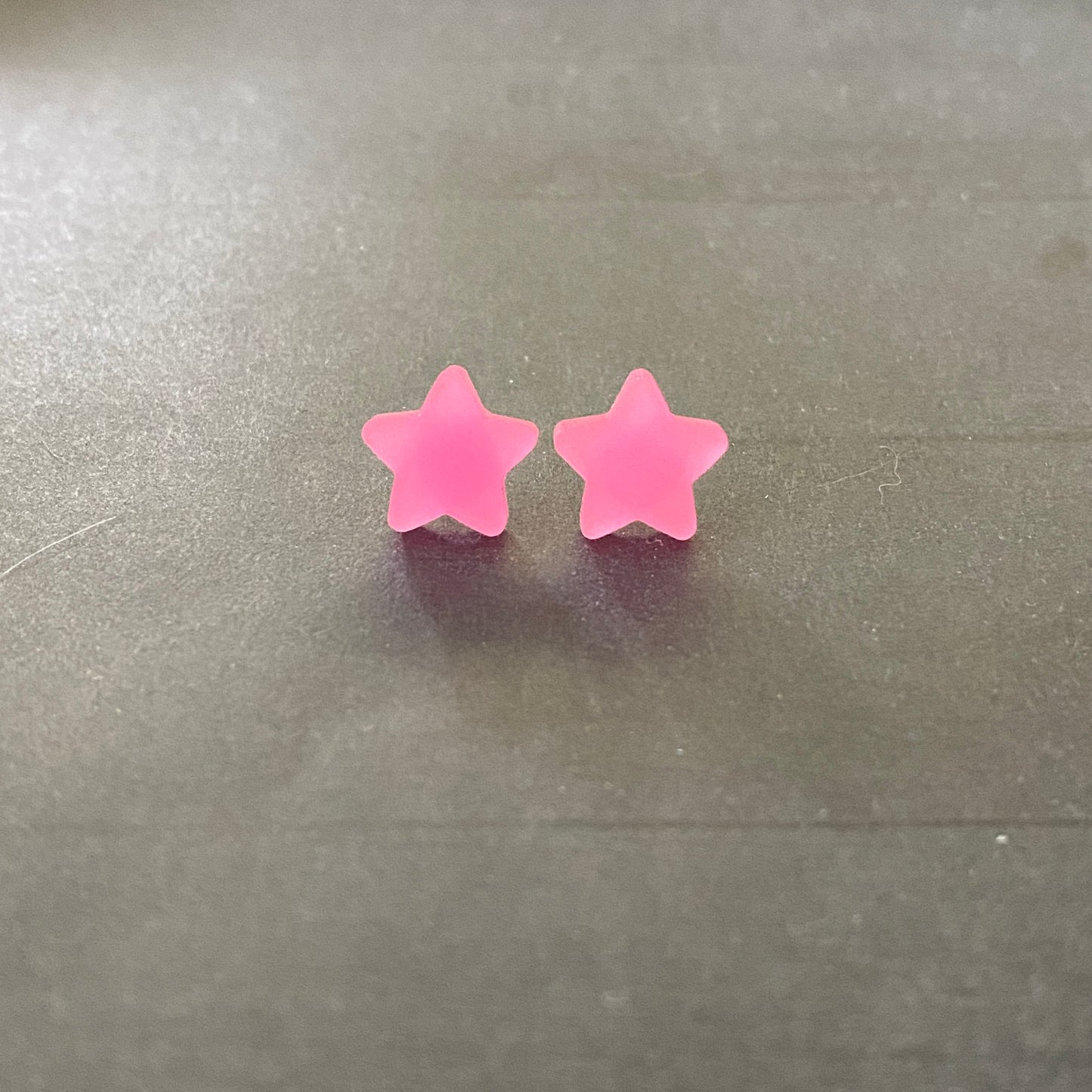 Glow In the Dark Star Stud Earrings