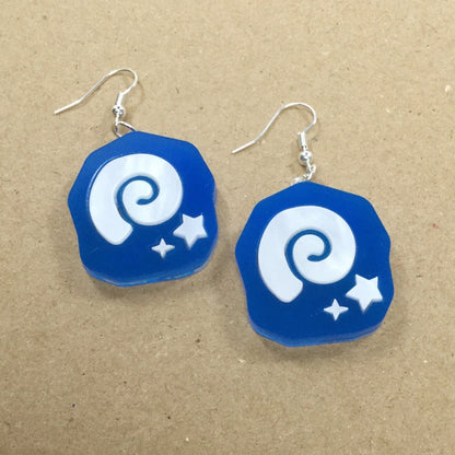 Fossil Dangle Earrings