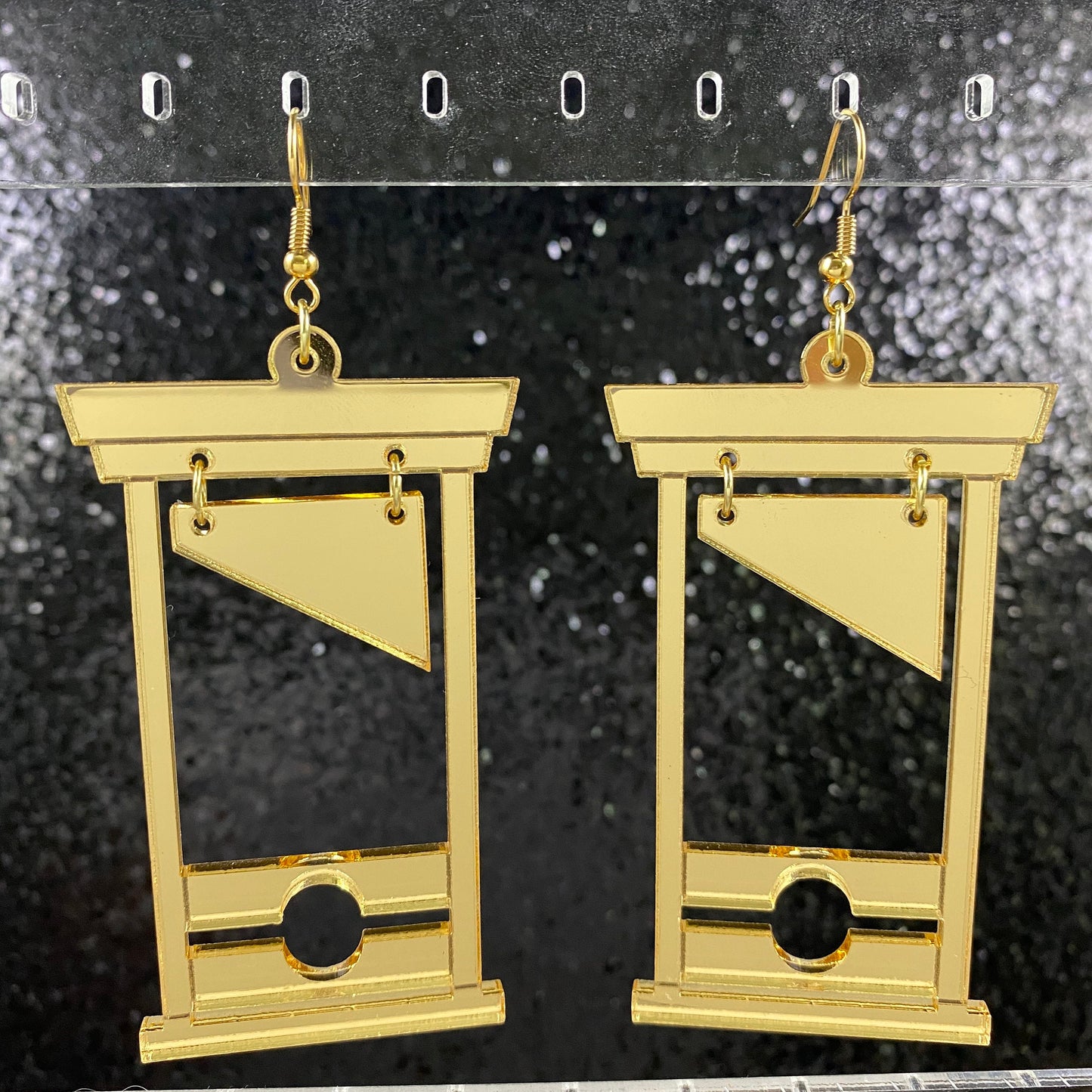 Guillotine Dangle Earrings