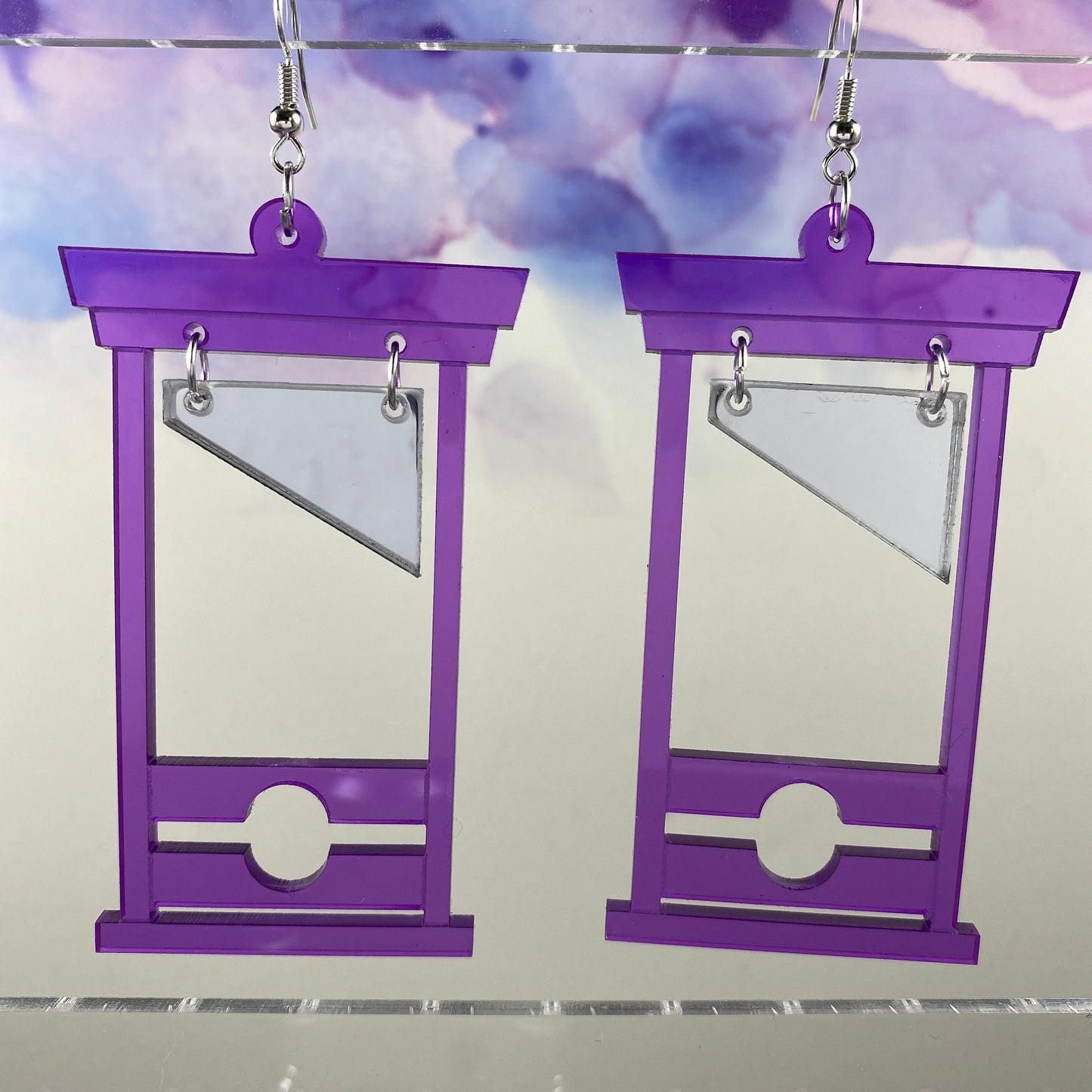 Guillotine Dangle Earrings