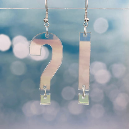 Interrobang Dangle Earrings