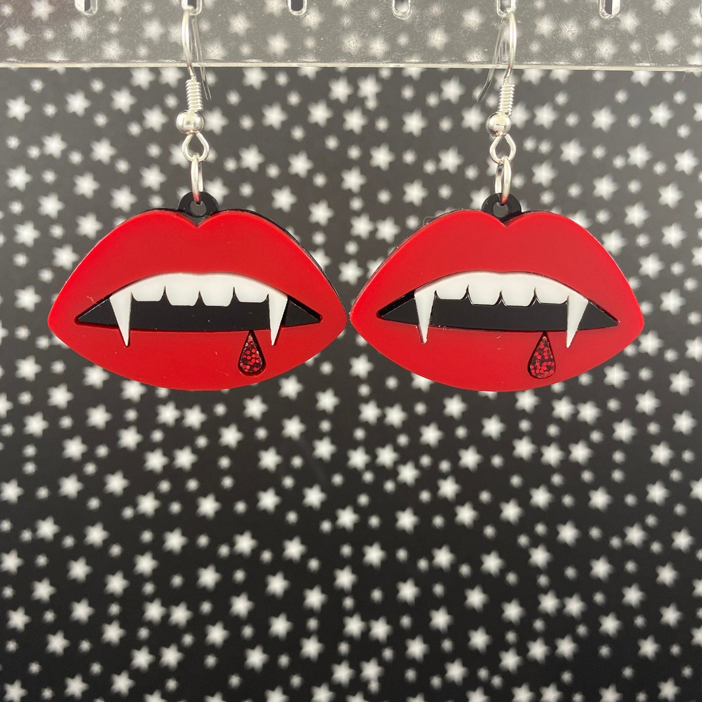 Vampire Dangle Earrings