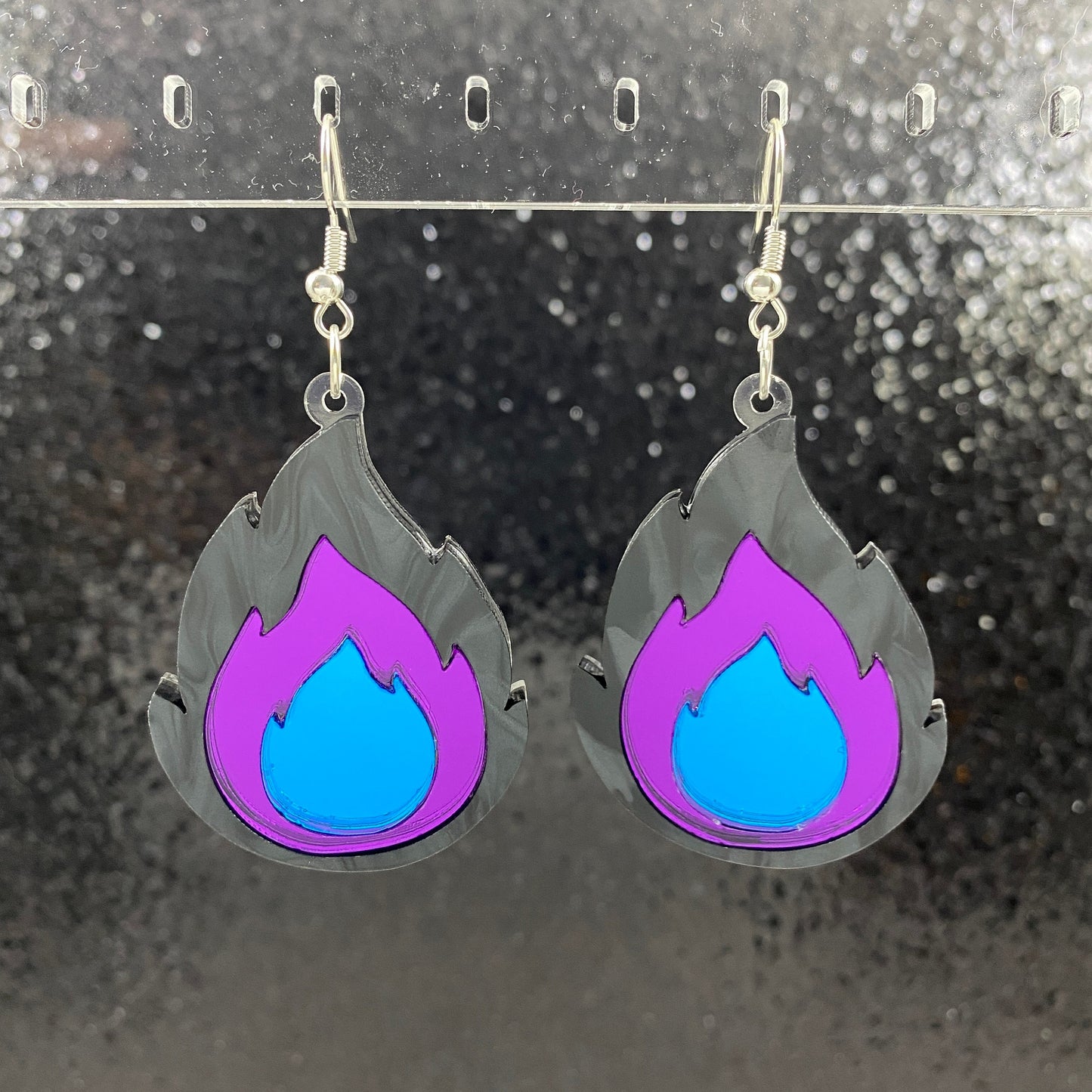 Flame Dangle Earrings