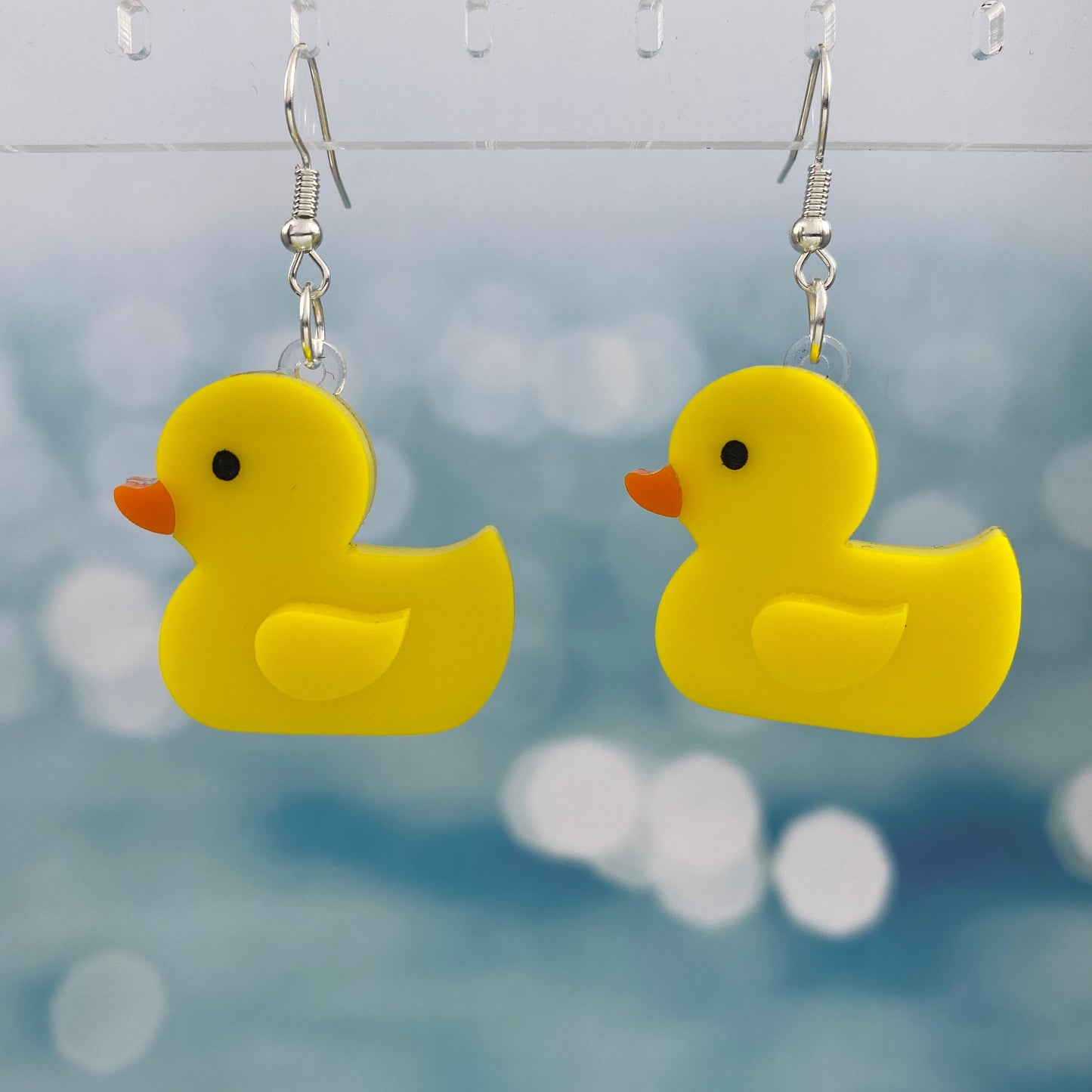 Rubber Ducky Dangle Earrings