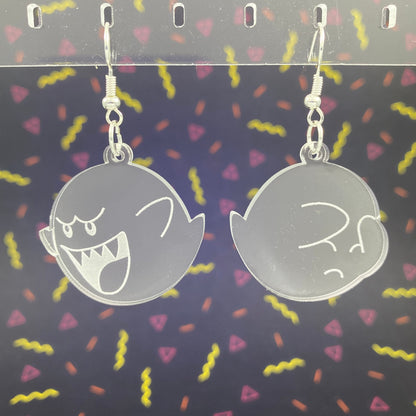 Boo Ghost Dangle Earrings