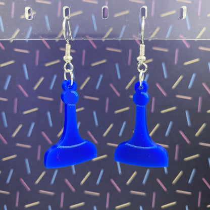 Sorry Piece Dangle Earrings