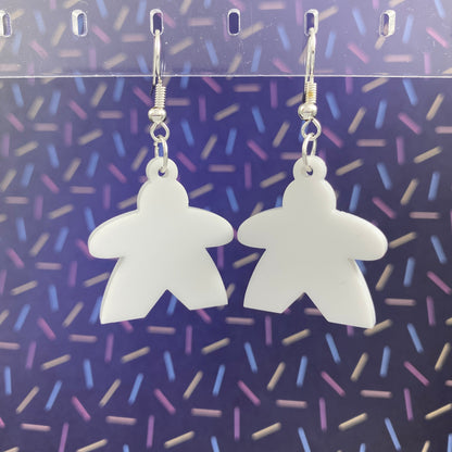 Meeple Dangle Earrings