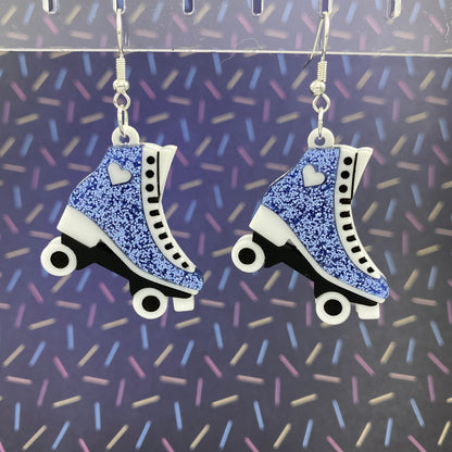 Roller Skate Dangle Earrings