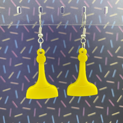 Sorry Piece Dangle Earrings