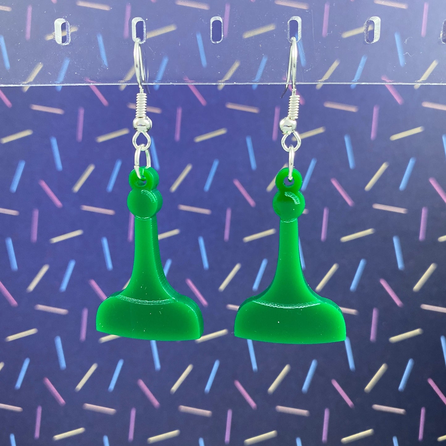 Sorry Piece Dangle Earrings