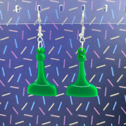 Sorry Piece Dangle Earrings