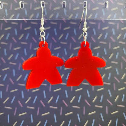 Meeple Dangle Earrings