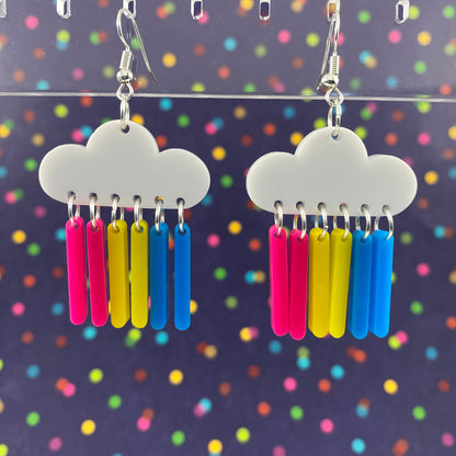 LGBTQ+ Flag Dangle Earrings