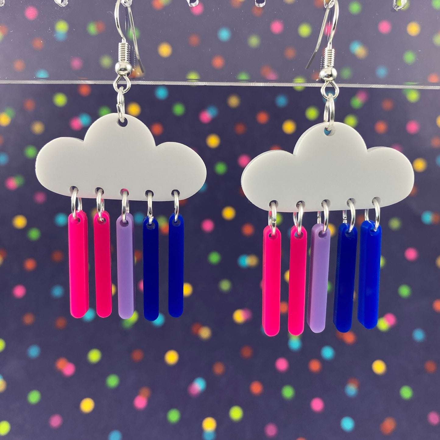 LGBTQ+ Flag Dangle Earrings
