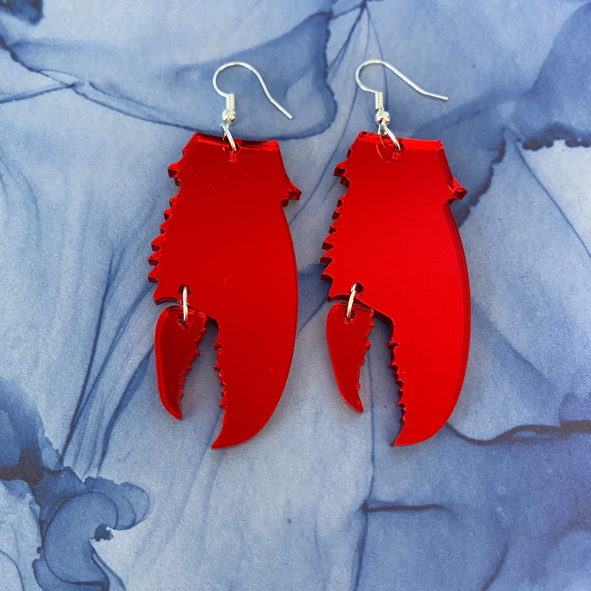 Lobster Claw Dangle Earrings