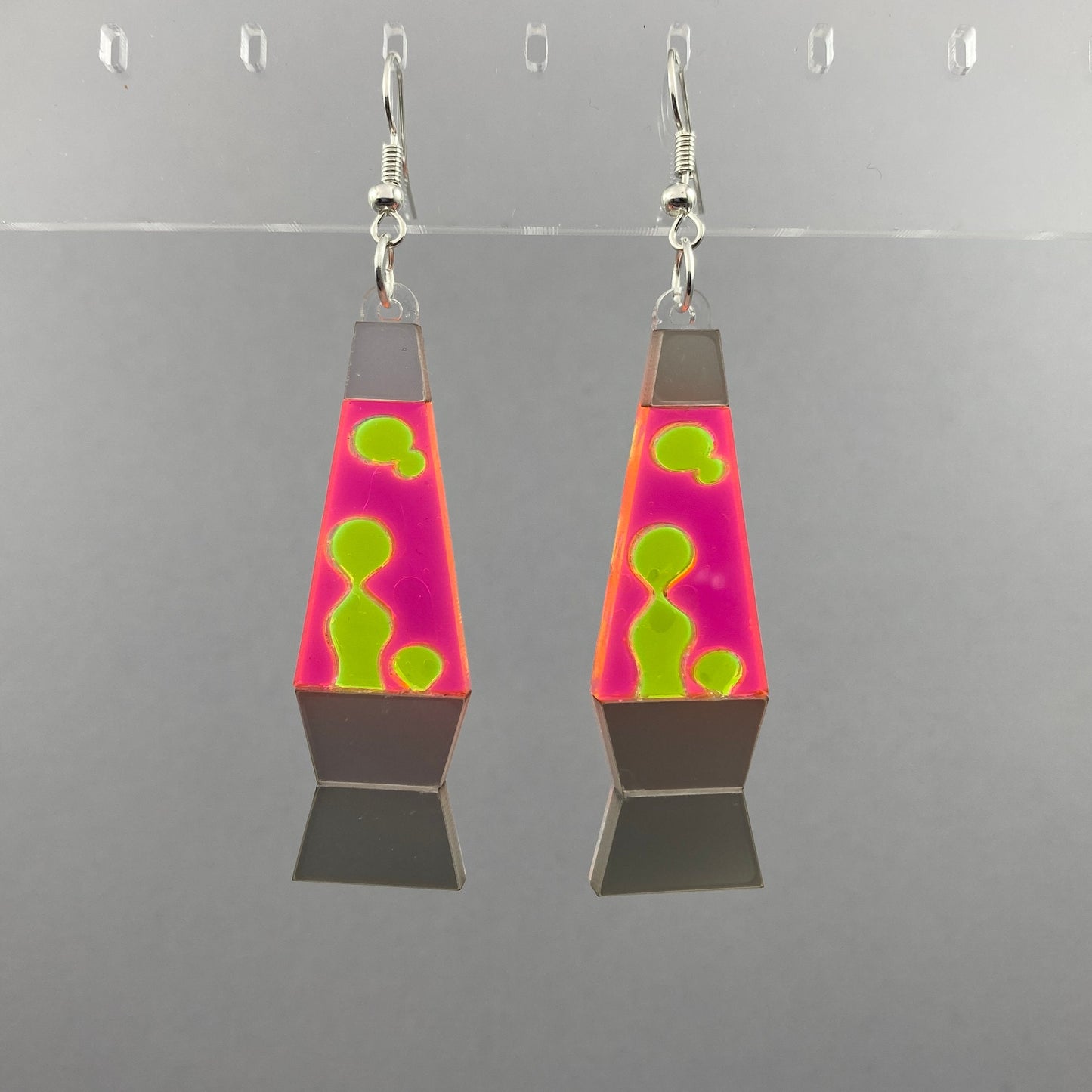 Lava Lamp Dangle Earrings