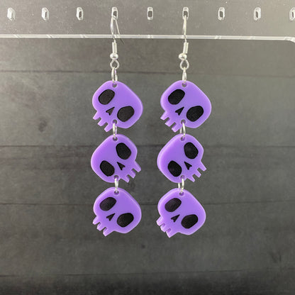 Skull Dangle Earrings