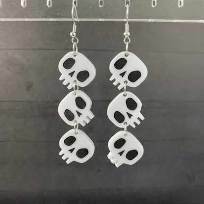 Skull Dangle Earrings