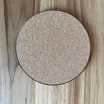 Geometric Color Shift Coaster