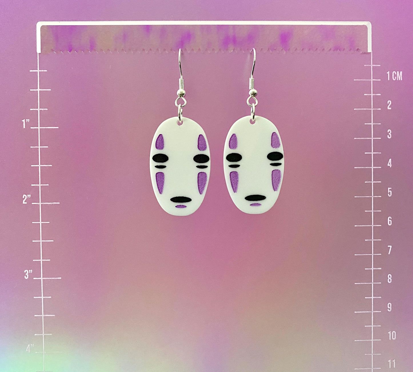 No Face Dangle Earrings