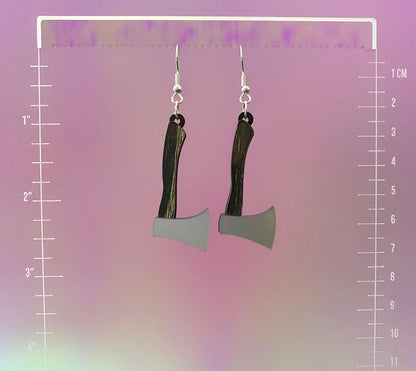 Axe Dangle Earrings