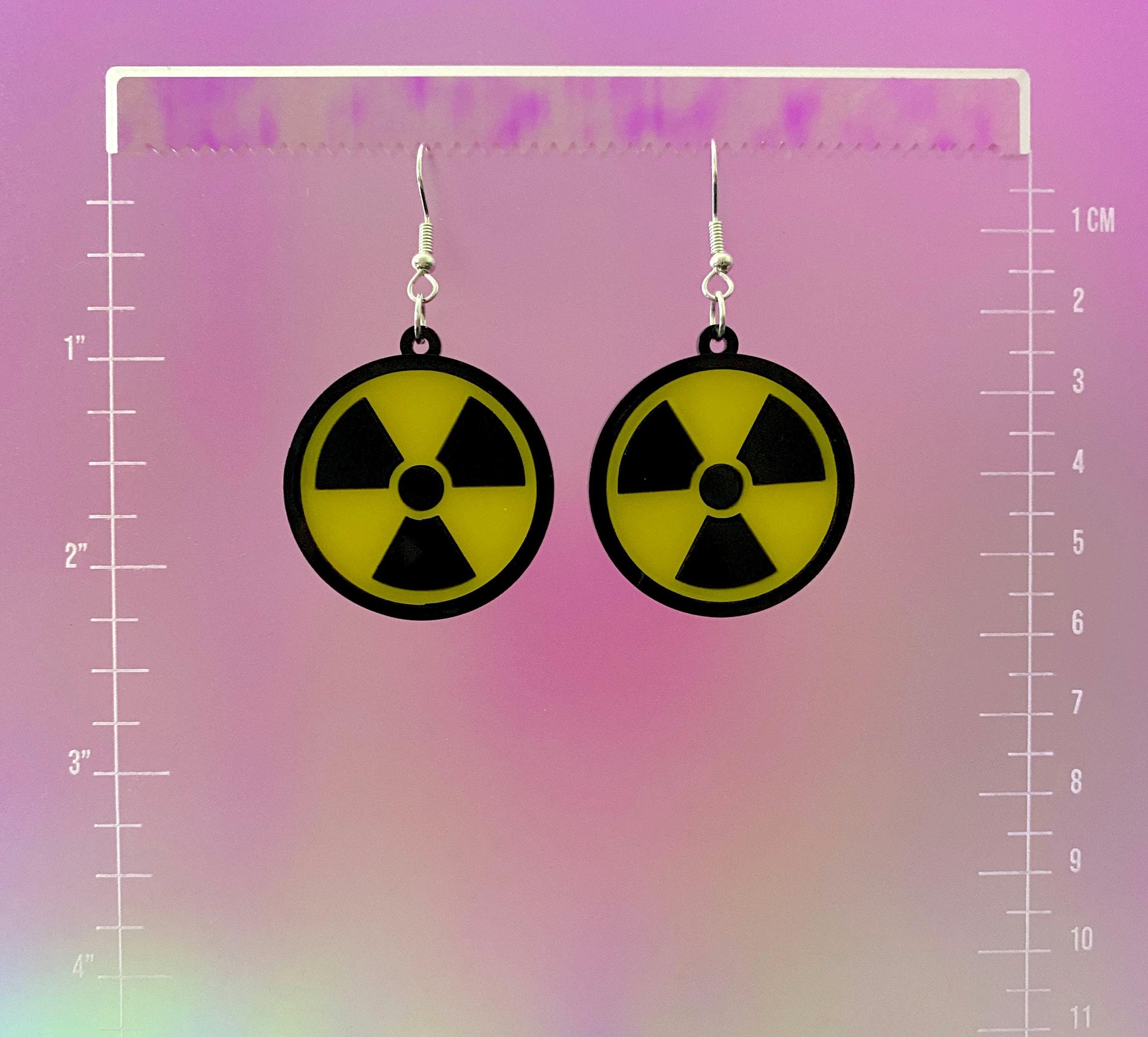 Radiation Dangle Earrings