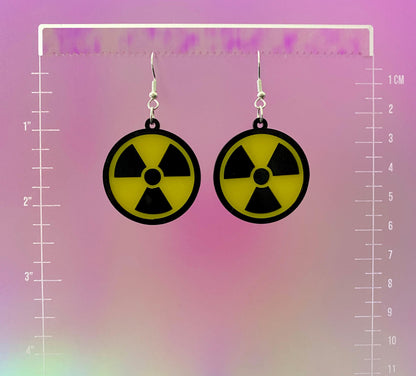 Radiation Dangle Earrings