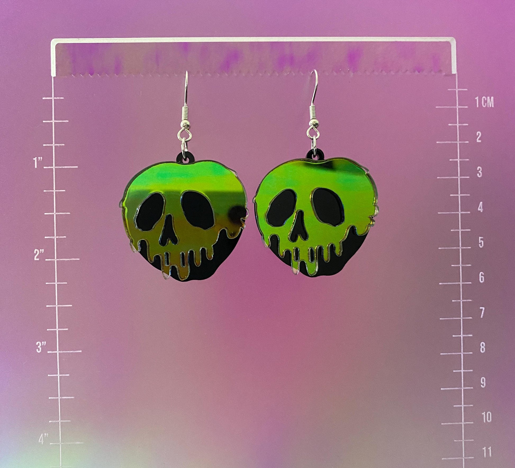 Poison Apple Dangle Earrings