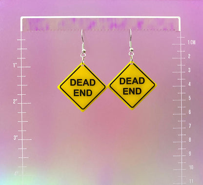 Dead End Dangle Earrings