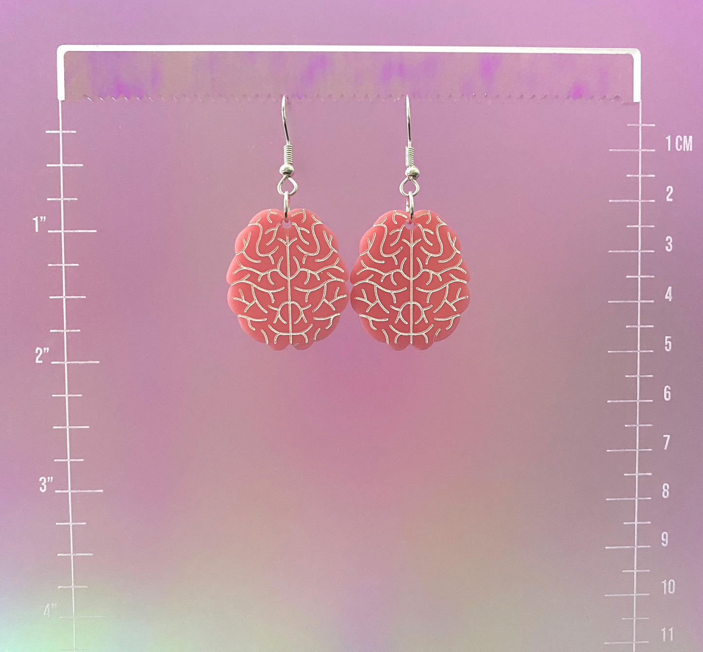 Brain Dangle Earrings