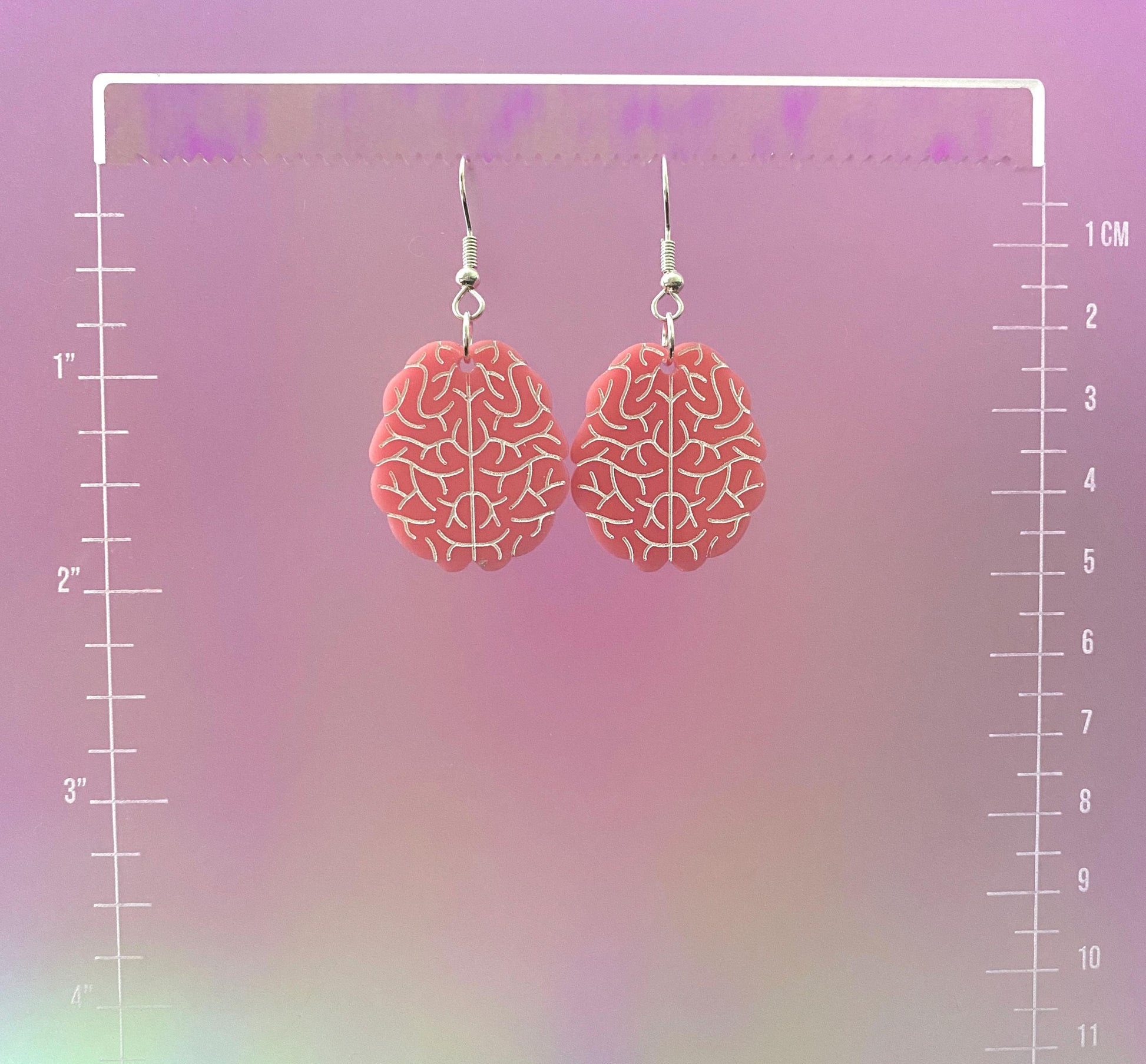 Brain Dangle Earrings