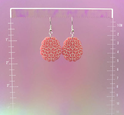 Brain Dangle Earrings