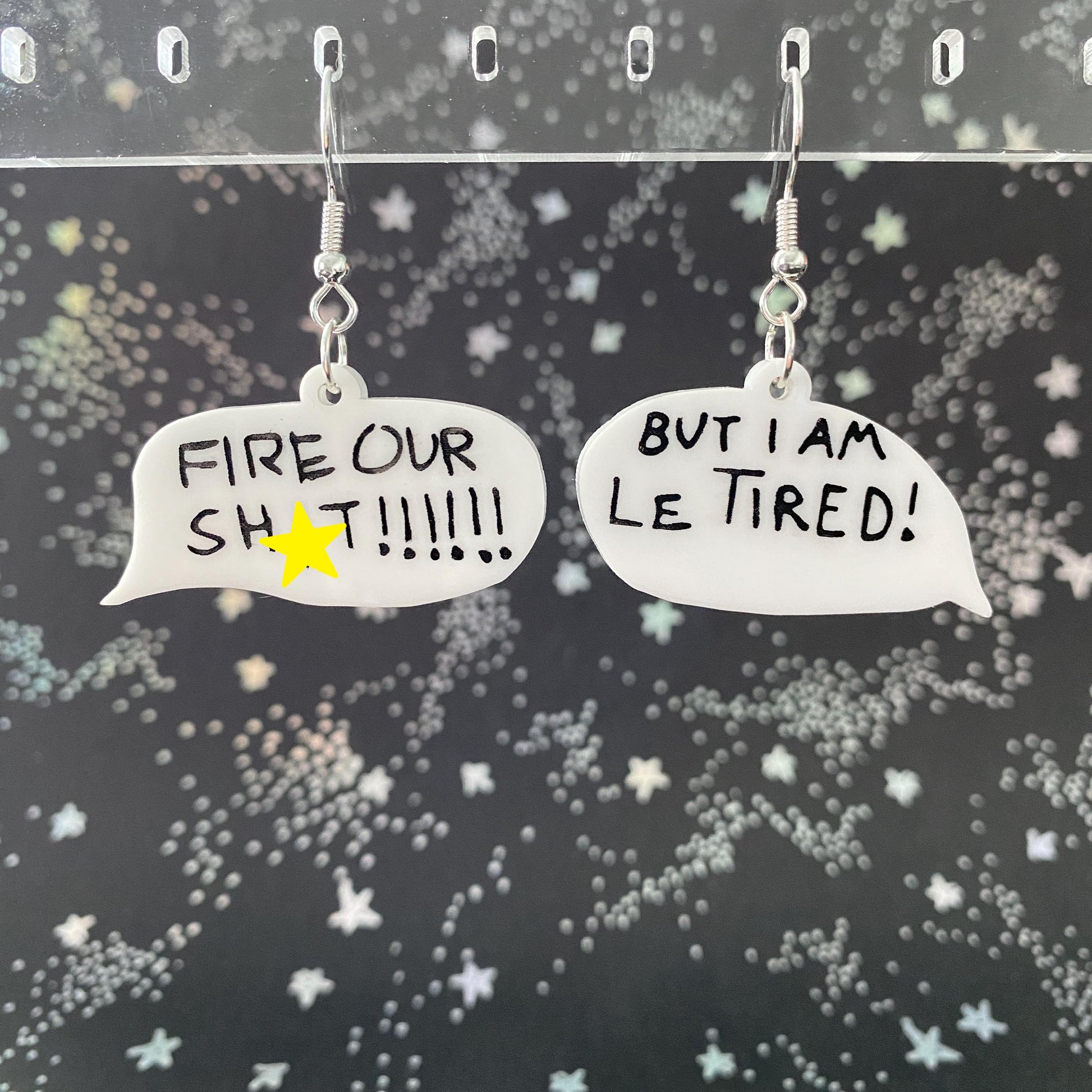 End of the World Dangle Earrings