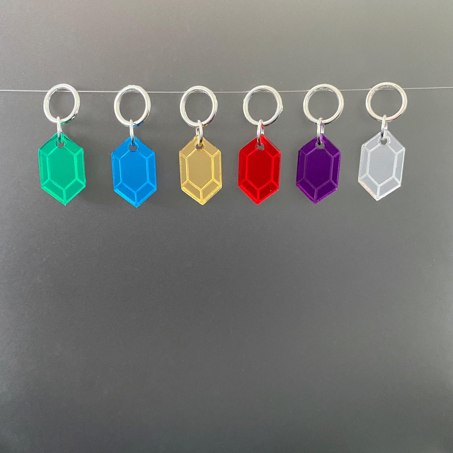 Rupee Stitch Markers