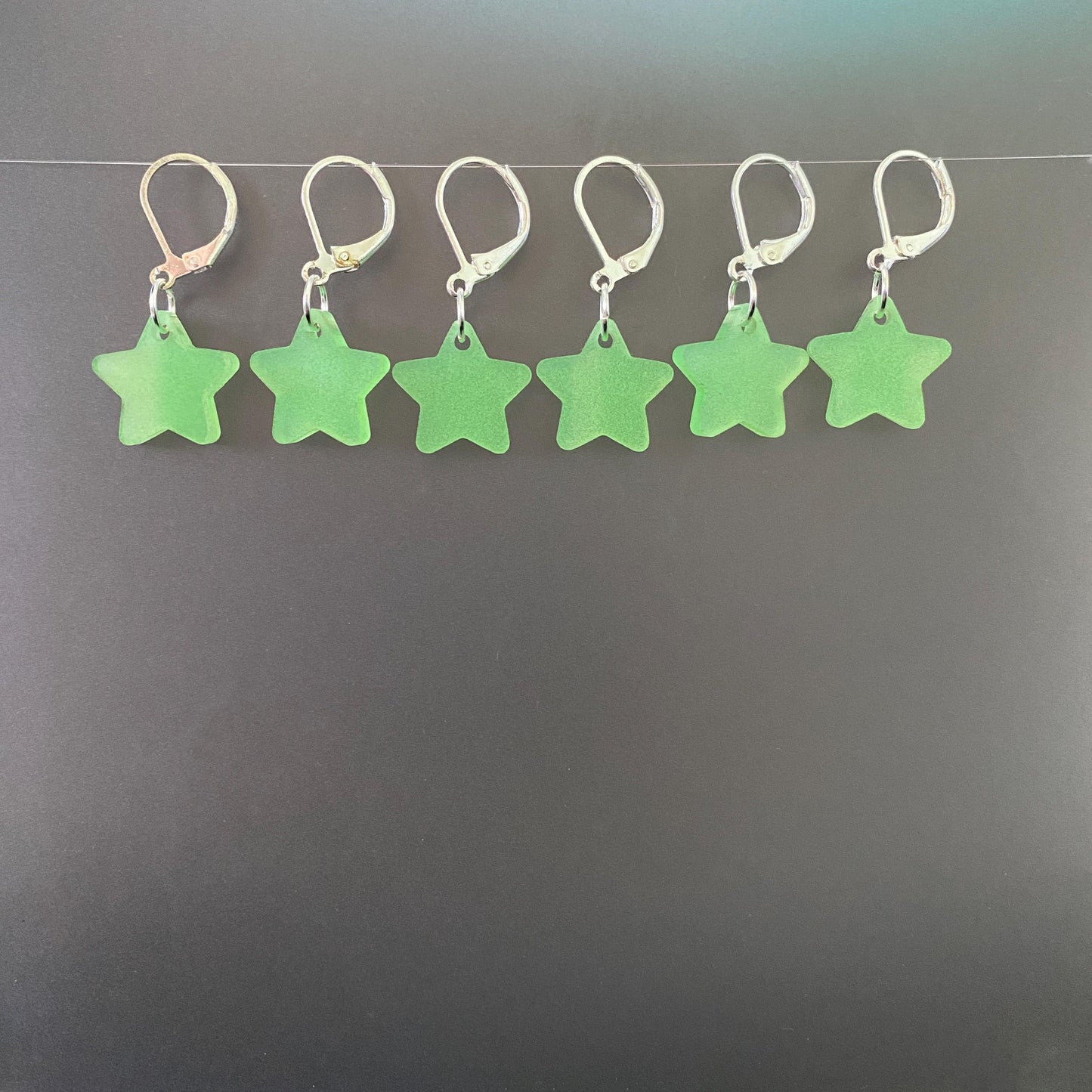 Glow In the Dark Star Stitch Markers