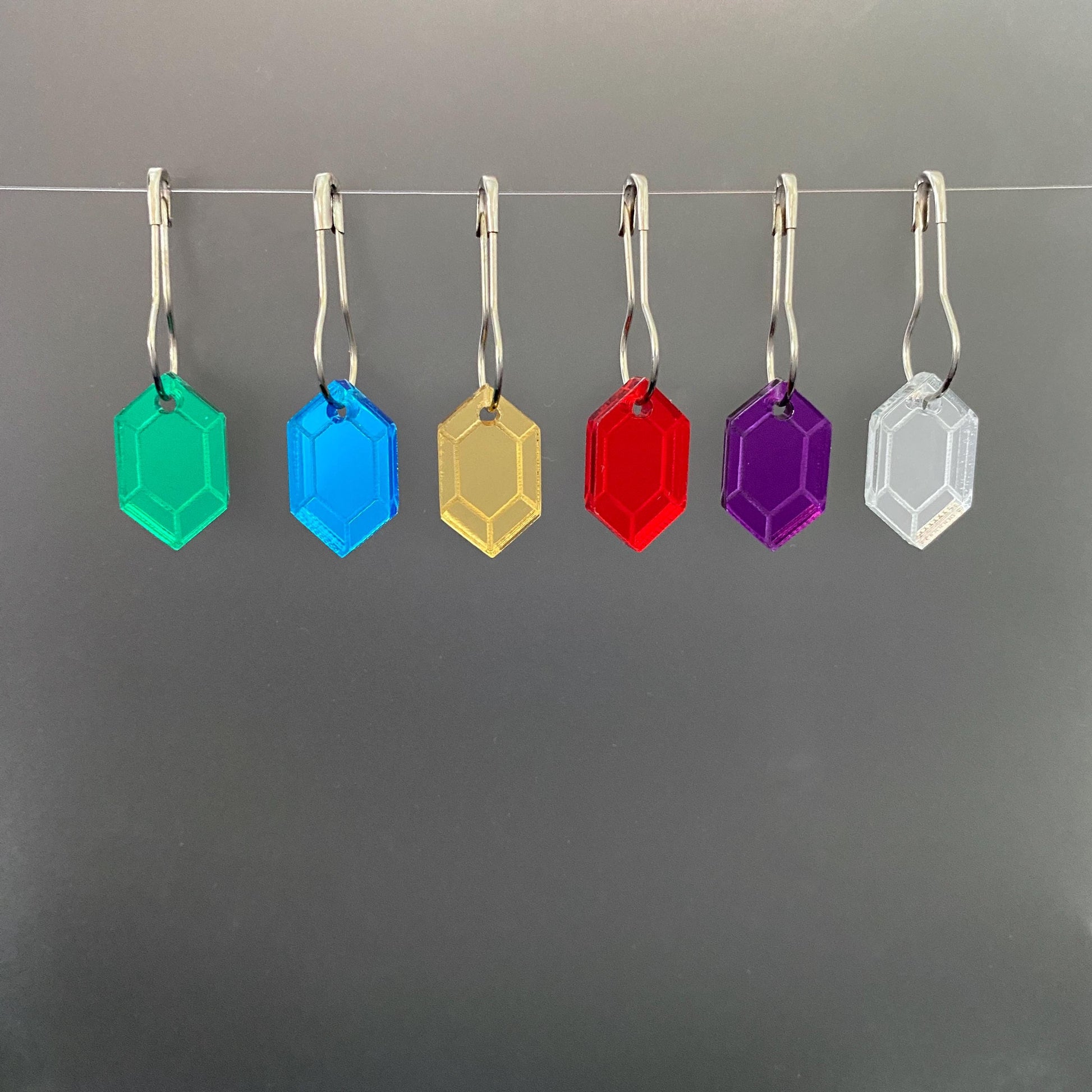 Rupee Stitch Markers