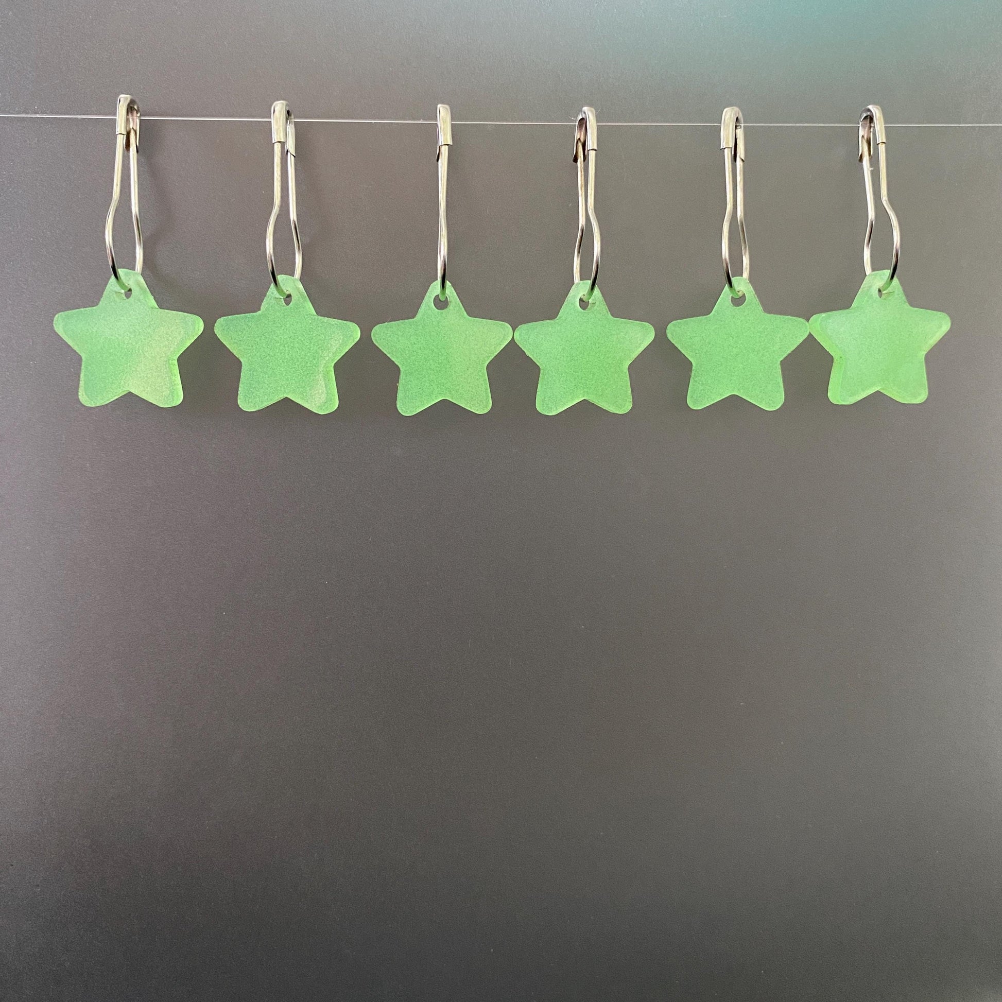 Glow In the Dark Star Stitch Markers