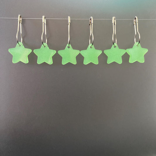 Glow In the Dark Star Stitch Markers