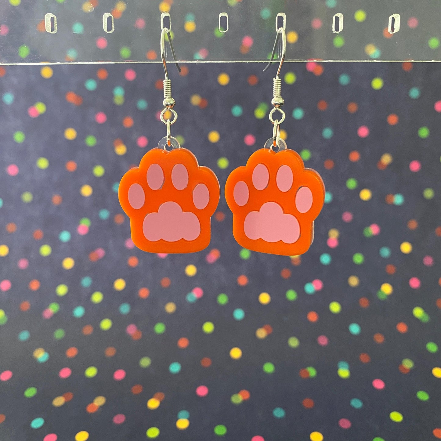 Cat Paw Earrings