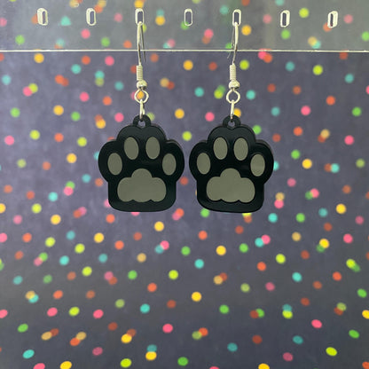Cat Paw Earrings