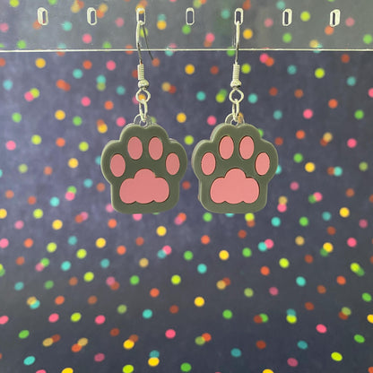 Cat Paw Earrings