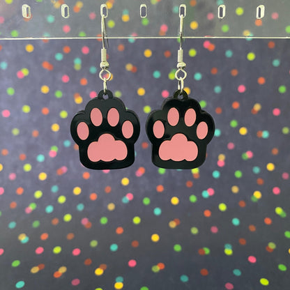 Cat Paw Earrings
