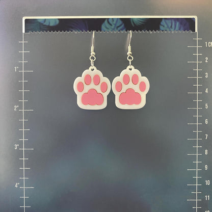 Cat Paw Earrings