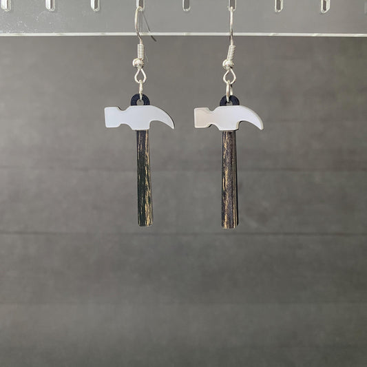 Hammer Dangle Earrings